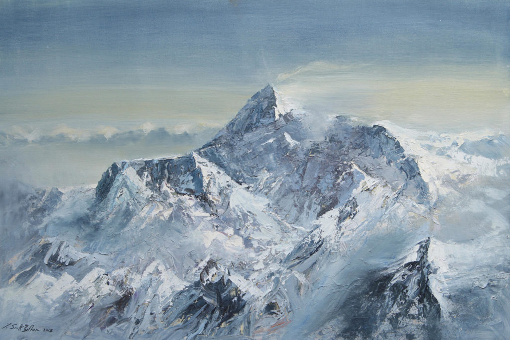 Tim Scott Bolton - Everest from the air, Nepal