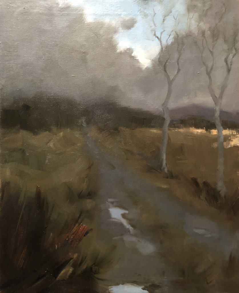 Nicky Philipps - Approaching storm, Moorlands
