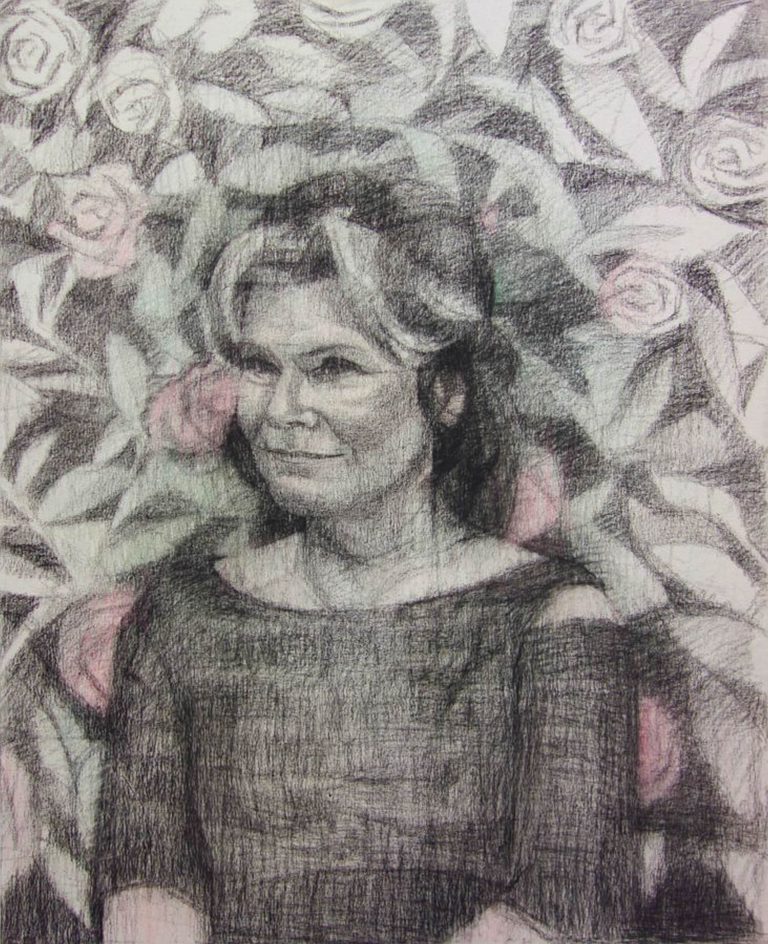 Portrait of Imelda Staunton by Gareth Reid