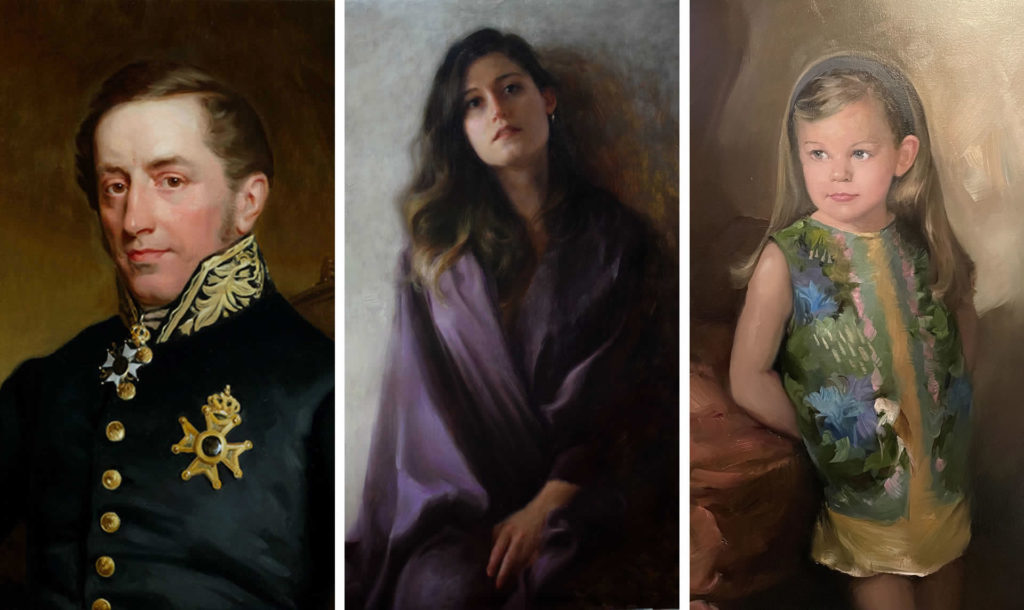 Past, present, and future portraits