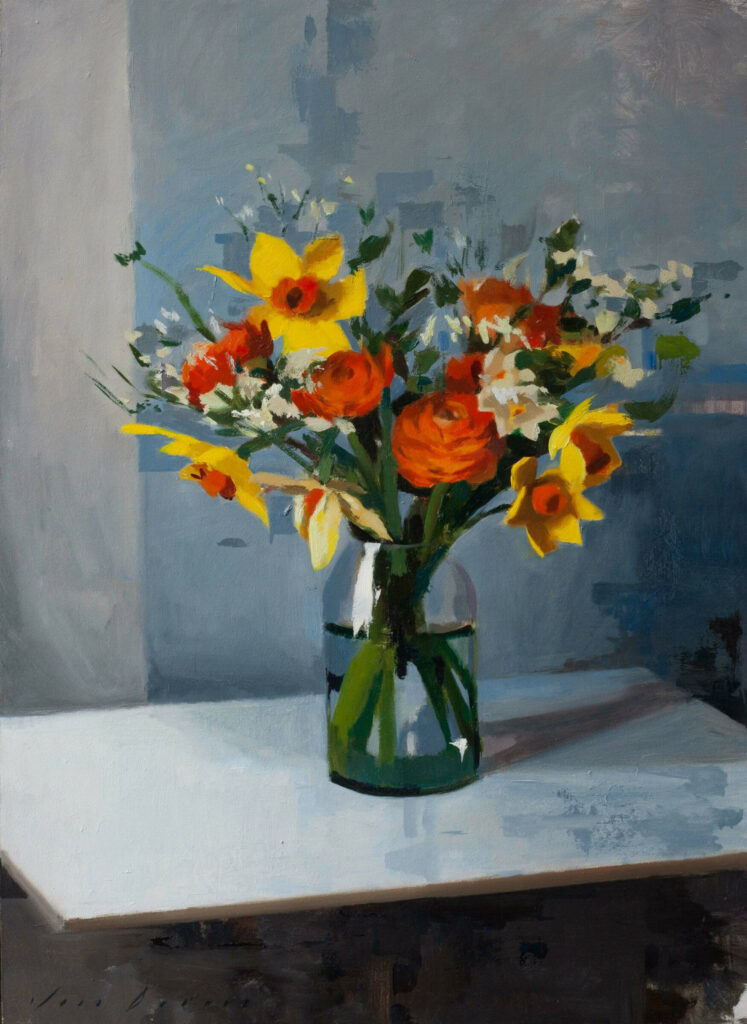Jon Doran - Spring Wild Flowers with Daffodils