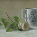 Susie Philipps - Pink Rose and a Mug
