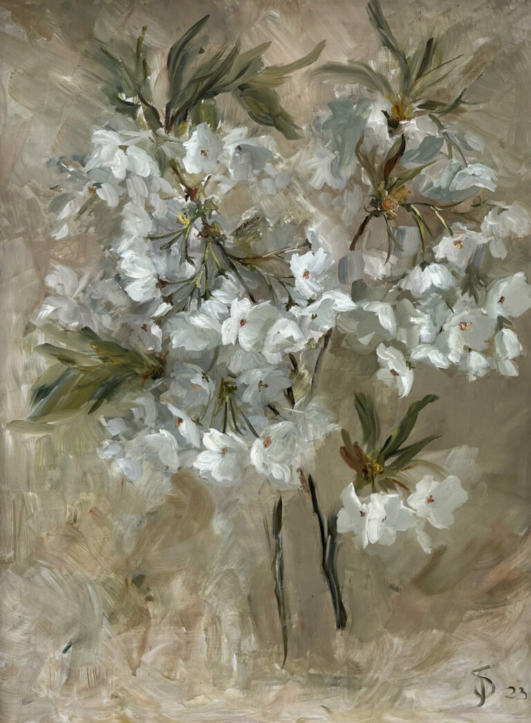 Susie Philipps - White Cherry Blossom II