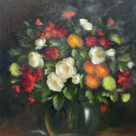Susie Philipps - Roses and Chrysanthemums