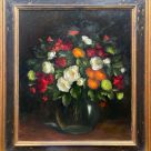 2f, Roses and Chrysanthemums, 23 58 x 31 12