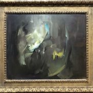 Philipps, Nicky - Abstract three, oil on canvas, 21 12 x 24 14 in, 54.5 x 61.5 cm, £5,500